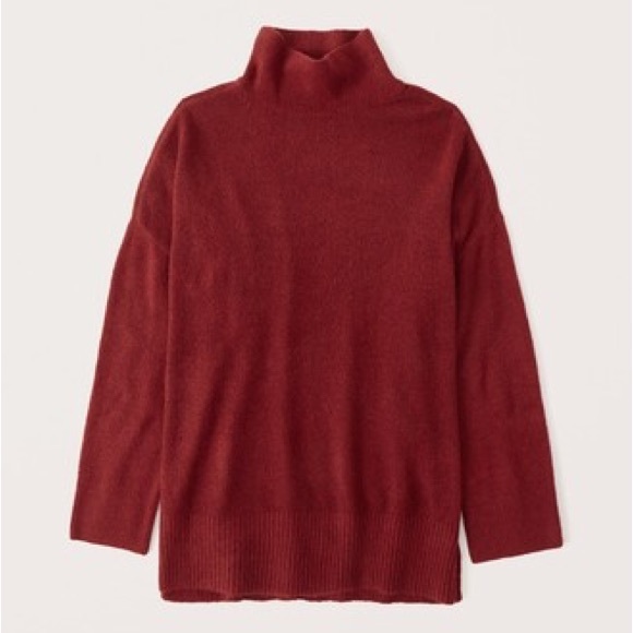 Oversized Legging-Friendly Turtleneck Sweater - Picture 1 of 8